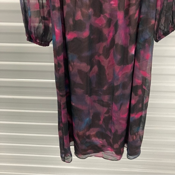 Sofia Jeans by Sofia Vergara Long Sleeve Multicolor Dress - Picture 9 of 12